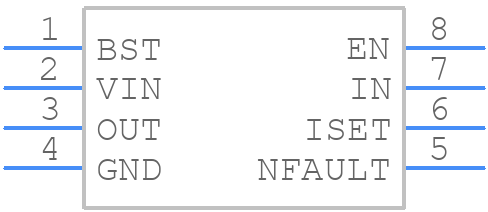 MP6610GS-P - Monolithic Power Systems (MPS) - PCB symbol
