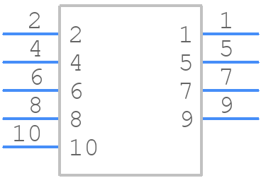 0901308190 - Molex - PCB symbol