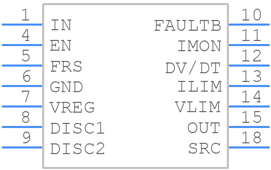 DPS1133FIA-13 - Diodes Incorporated - PCB symbol