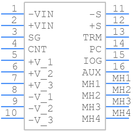 PAF600F280-28/T - TDK - PCB symbol