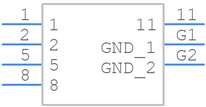 B65812N1005D001 - TDK - PCB symbol