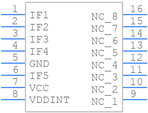 TAD2141-BIDB - TDK - PCB symbol