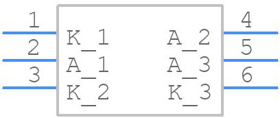 E495478 - CREE LED - PCB symbol