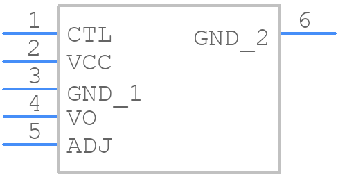 BD00D0AWHFP - ROHM Semiconductor - PCB symbol