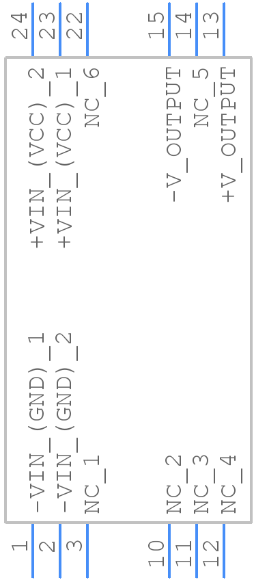 TES 3-4811 - Traco Power - PCB symbol