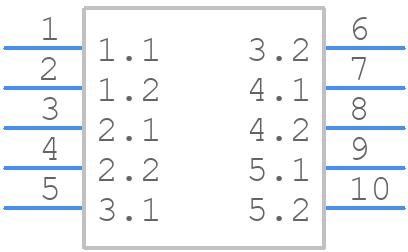 15650042701000 - HARTING - PCB symbol