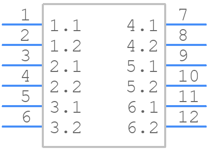 15650052701000 - HARTING - PCB symbol