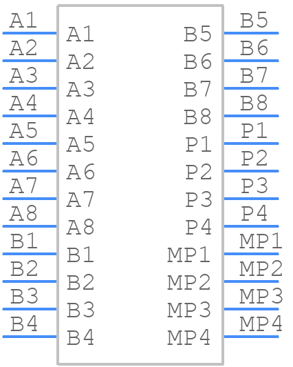 15724162601000 - HARTING - PCB symbol