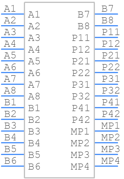 15724162701000 - HARTING - PCB symbol