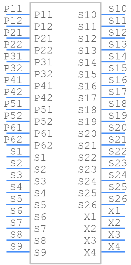 15756262701000 - HARTING - PCB symbol