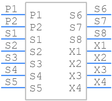 15852082601000 - HARTING - PCB symbol