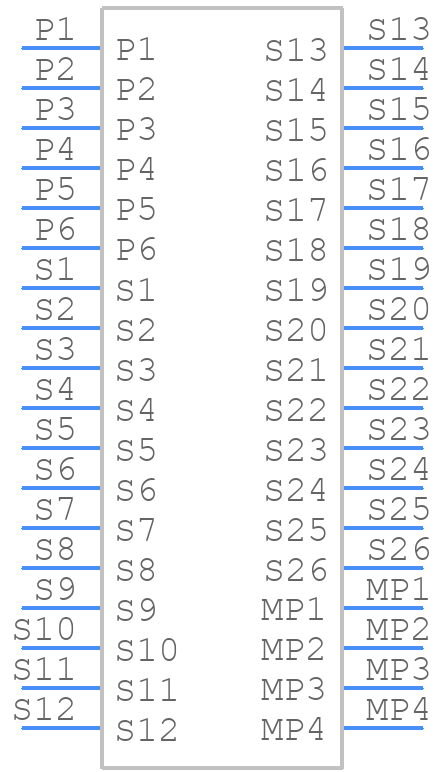 15856262601000 - HARTING - PCB symbol