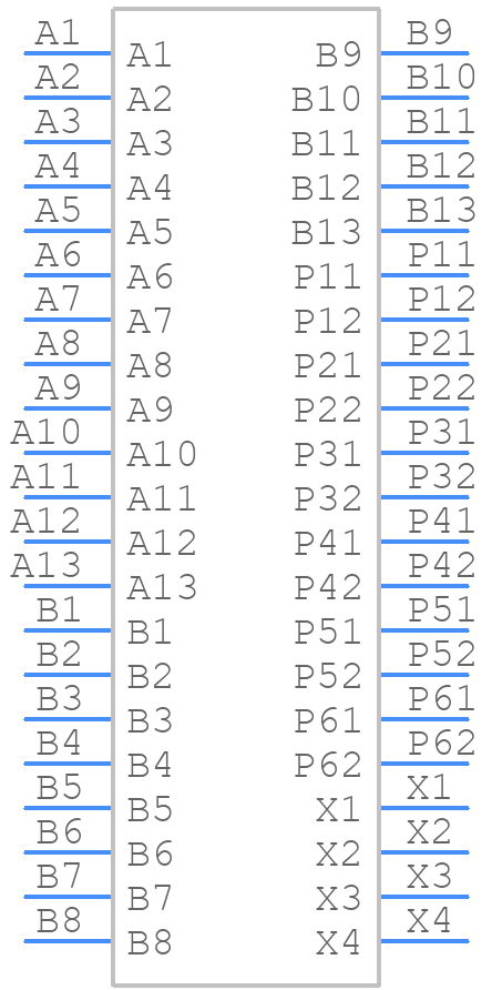 15826262701000 - HARTING - PCB symbol