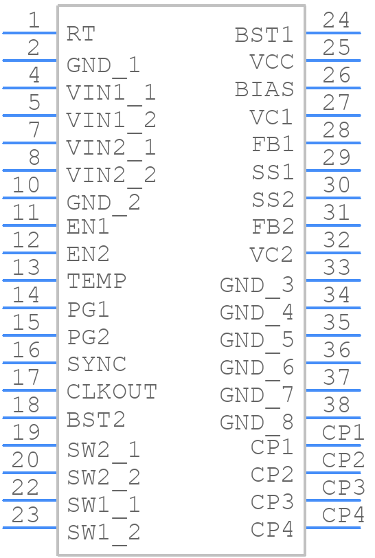 LT8650SHV-1#PBF - Analog Devices - PCB symbol