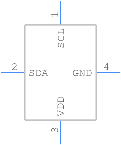 MLX90614ABB - Melexis - PCB symbol
