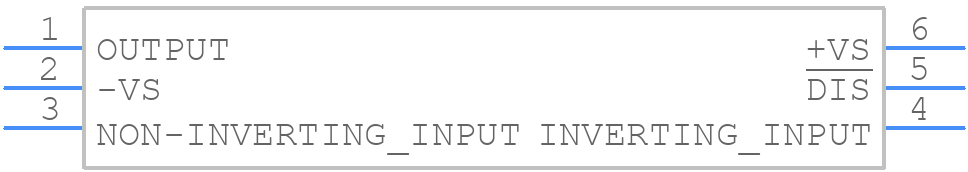 OPA680N/250 - Texas Instruments - PCB symbol