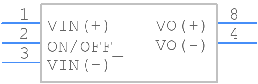 iQG48025A120V-001-R - TDK Lambda - PCB symbol