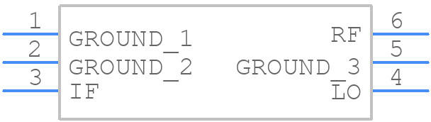 ADE-18W+ - Mini-Circuits - PCB symbol