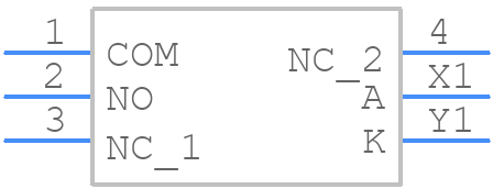 LP16OA1ASTWG - E-Switch - PCB symbol