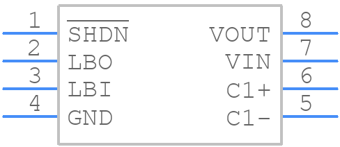 LTC1514IS8-5#PBF - Analog Devices - PCB symbol