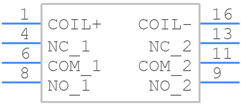 HFD2/005-S-D - Hongfa - PCB symbol