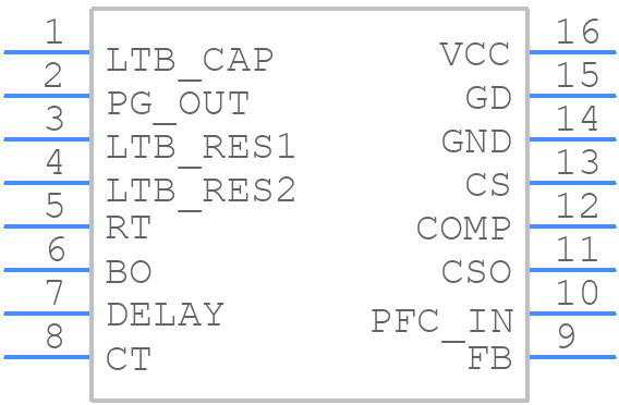 R2A20131SP#W5 - Renesas Electronics - PCB symbol