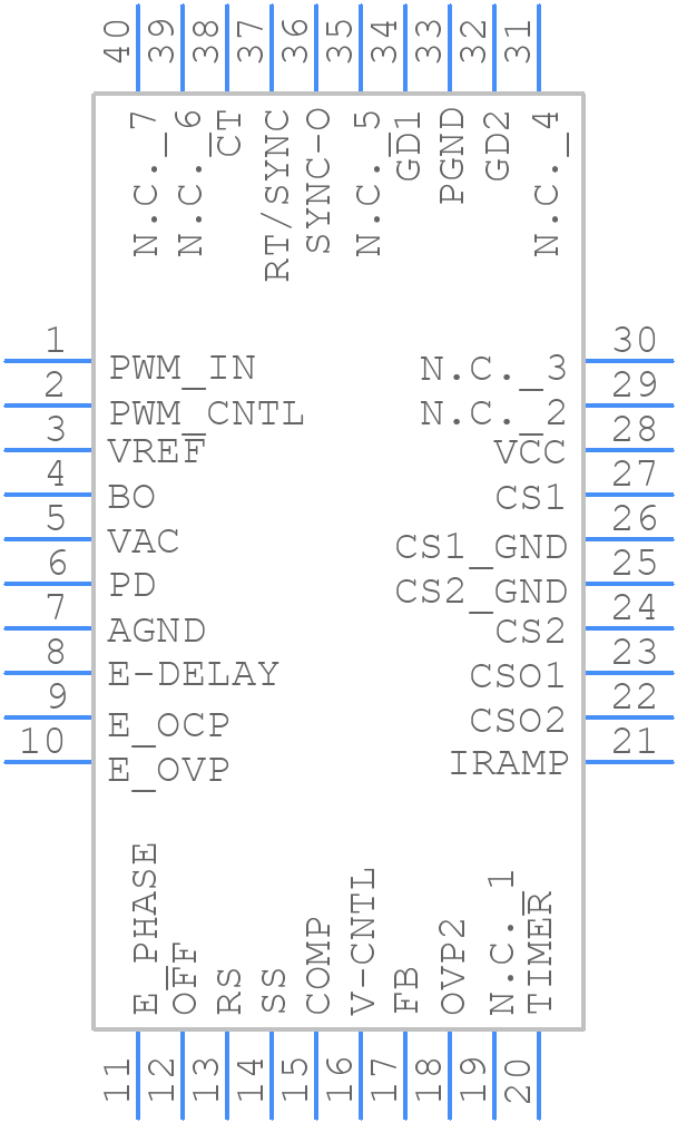 R2A20114BFP#W5 - Renesas Electronics - PCB symbol