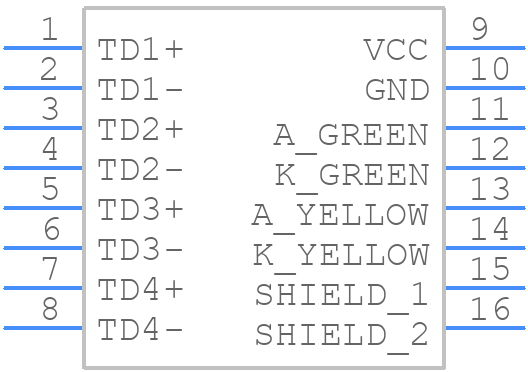 ARJM11A1-805-AB-EW2 - ABRACON - PCB symbol