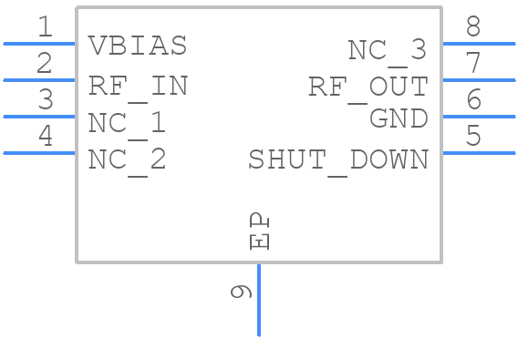 QPL9058SR - Qorvo - PCB symbol