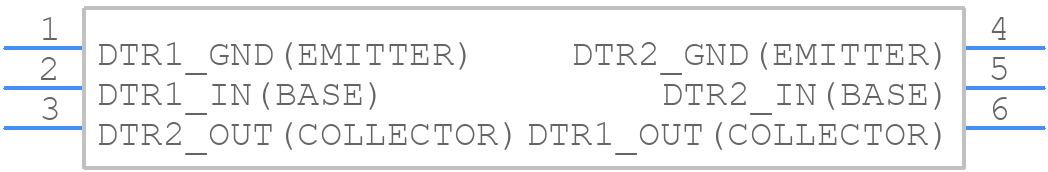 EMH51T2R - ROHM Semiconductor - PCB symbol