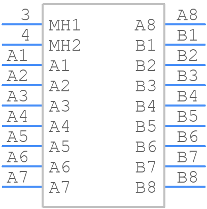 2301996-1 - TE Connectivity - PCB symbol