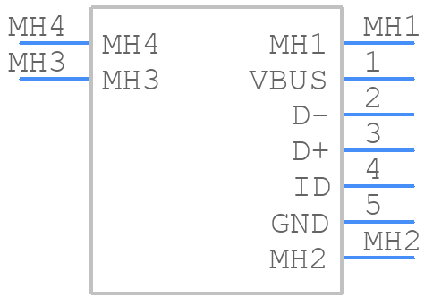 51387-0578-TR250 - Molex - PCB symbol