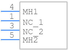 A11AB1 - NKK Switches - PCB symbol