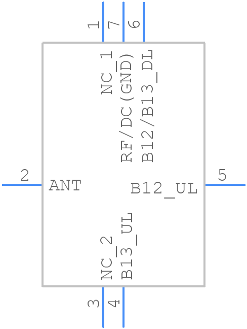 QPQ1214SR - Qorvo - PCB symbol