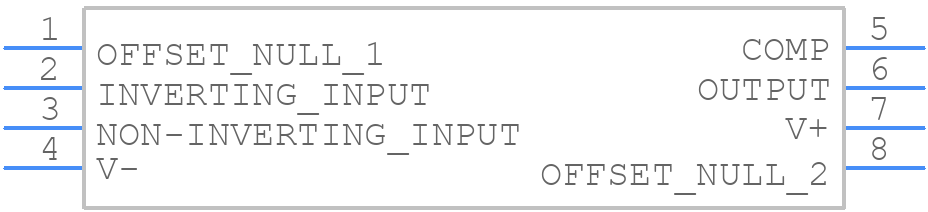 LM725H/883 - Texas Instruments - PCB symbol