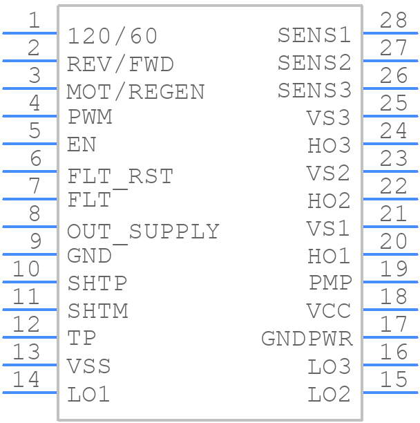 IR3230STRPBF - Infineon - PCB symbol