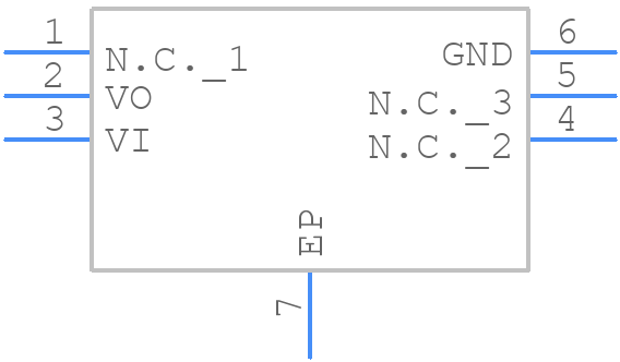 ST1L05APU33R - STMicroelectronics - PCB symbol