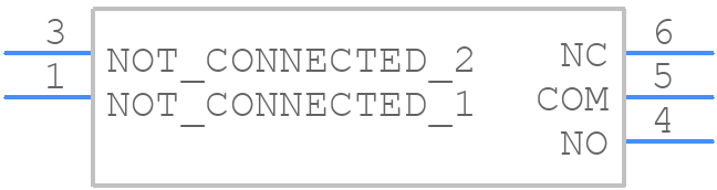 CF-LD-1DC-AW2W - Nidec Copal - PCB symbol