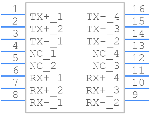TS8121CLF - BOTHAND - PCB symbol
