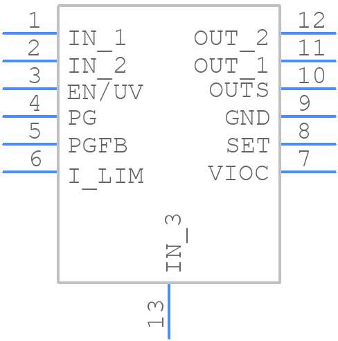 LT3094IMSE#PBF - Analog Devices - PCB symbol