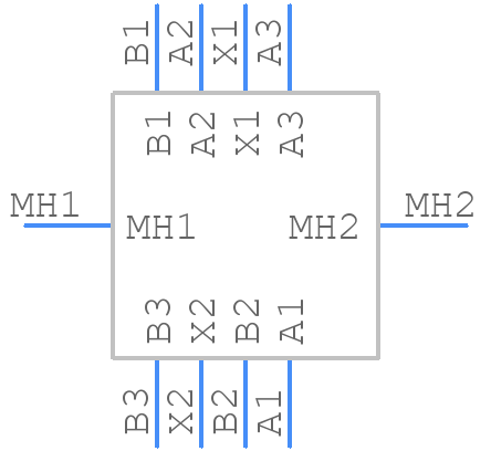 M5757/23-003 - TE Connectivity - PCB symbol