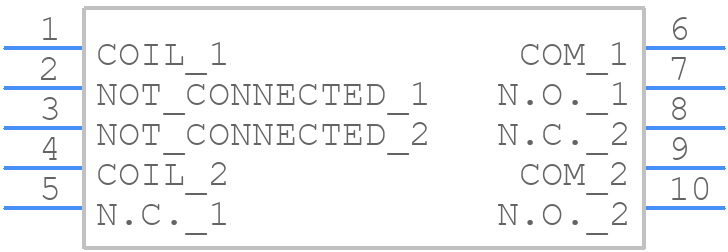 R10-R2X2-V185 - TE Connectivity - PCB symbol