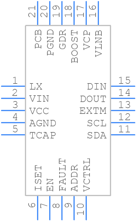 TPS65235RUKR - Texas Instruments - PCB symbol