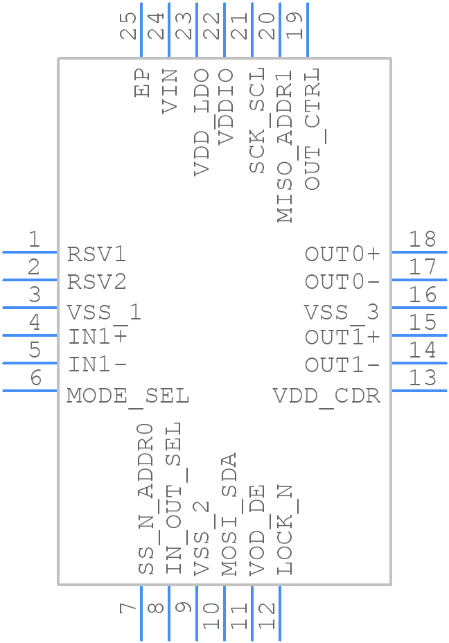 LMH1226RTWR - Texas Instruments - PCB symbol
