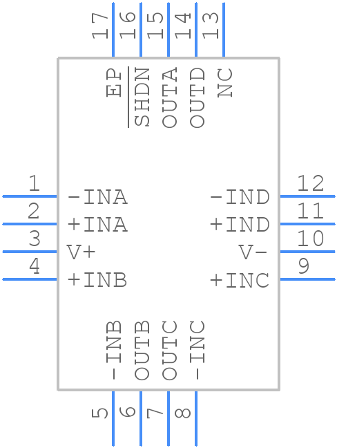 LTC2065IUD#PBF - Analog Devices - PCB symbol