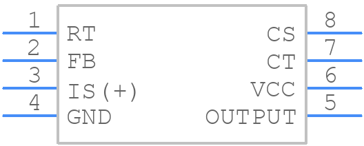 KA7552A - onsemi - PCB symbol