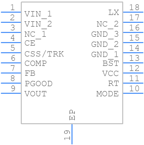 R1276S001A-E2-FE - Ricoh - PCB symbol