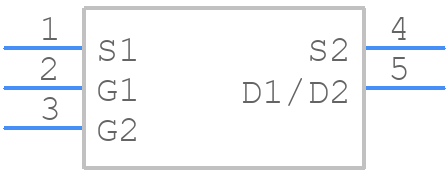 DMN2011UFX-7 - Diodes Incorporated - PCB symbol