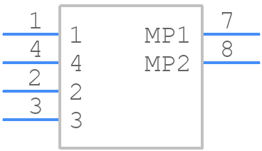 1734346-4 - TE Connectivity - PCB symbol