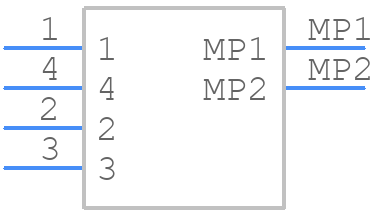 1734346-3 - TE Connectivity - PCB symbol